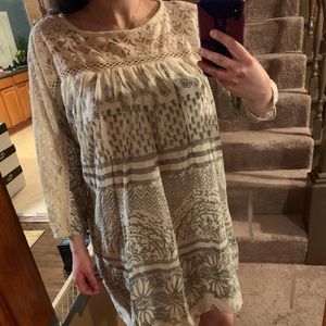 Long Sleeve Babydoll Dress